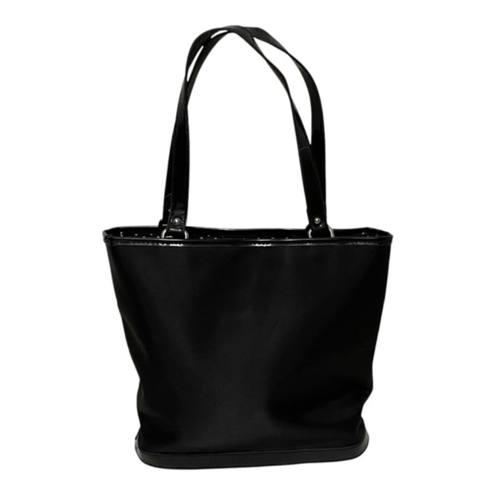 Lulu by Lulu Guinness Black Graphic Embroidered Shoulder Bag - Picture 2 of 6